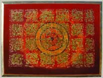 Color image of Swartz painting: The Cabalistic Scheme of the Four Worlds #3