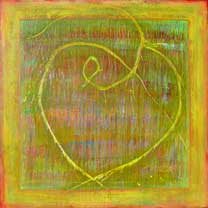 Color image of Swartz painting: Being between two lives