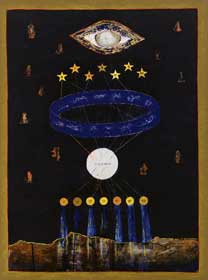 Image of Swartz print: Reconciled among the stars