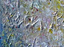 detail of Sephira #1, Kether, sphere of radiance colored white and yellow