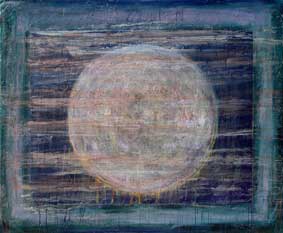 Color image of Swartz painting: That body and that soul, too perfect at the full to lie in a cradle