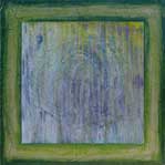 Color image of Swartz painting: Before the full it sought itself and afterwards the world