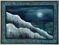 Color image of Swartz painting: All the birds have flown up and gone