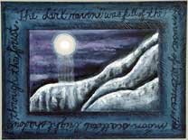 Image of Swartz painting: The dark ravine was full of the music of silence