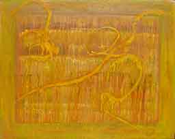 Color image of Swartz painting: And all manner of things shall be well