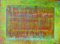 Color image of Swartz painting: Between melting and freezing the soul's sap quivers