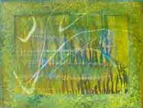 Color image of Swartz painting: A glare that is blindness in the early afternoon