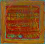 Color image of Swartz painting : And glow more intense than blaze of branch, or brazier