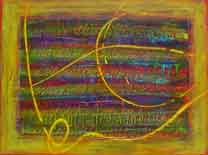 Color image of Swartz painting: Words sufficed to compel the recognition they preceded