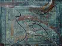 Color image of Swartz painting: f you came this way in may time, you would find the hedges white again