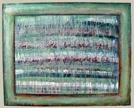 Color image of Swartz painting: In concord at this intersection time of meeting nowhere, no before and after