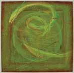 Color image of Swartz painting: A bloom more suddenthan that of summer