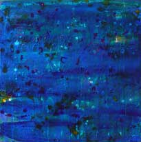 Painting of Sephira #4, Chesed, sphere linked to mercy and the color blue