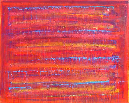 Swartz painting PARALLEL RELEVANCE (#421)