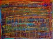 Swartz painting LISTEN (#424)