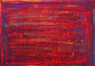 Color image of Swartz painting: Fallen Spark