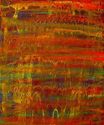 Swartz painting TIME'S CALL (#442)