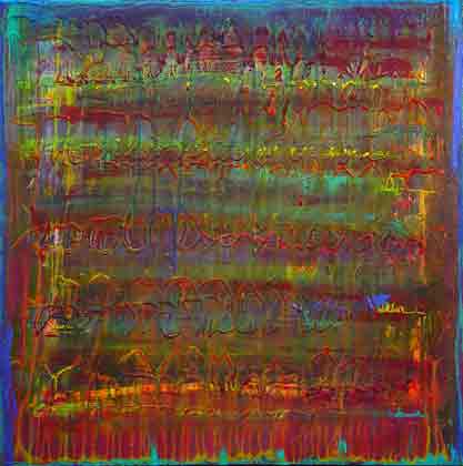 Swartz painting REFRACTION #1 (#457)