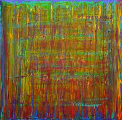 Swartz painting REFRACTION #2 (#458)